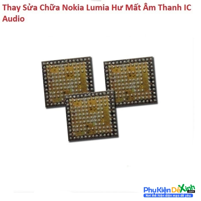 Địa chỉ chuyên sửa chữa, sửa lỗi, thay thế khắc phục Lumia Nokia 5 Mất Âm Thanh IC Audio Thay Thế Sửa Chữa  Mất Audio Lumia Nokia 5 Chính Hãng uy tín giá tốt tại Phukiendexinh.com